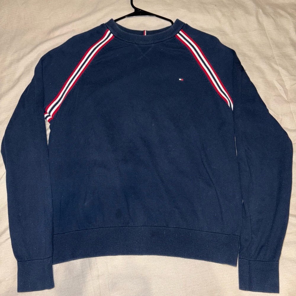 Tommy Hilfiger Navy Blue Sweater Vintage